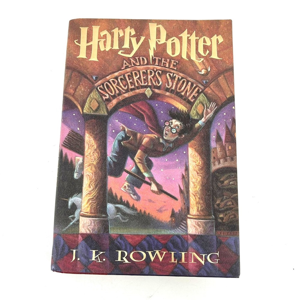 Harry Potter and the Sorcerers Stone JK Rowling First American Edition 1998 HB